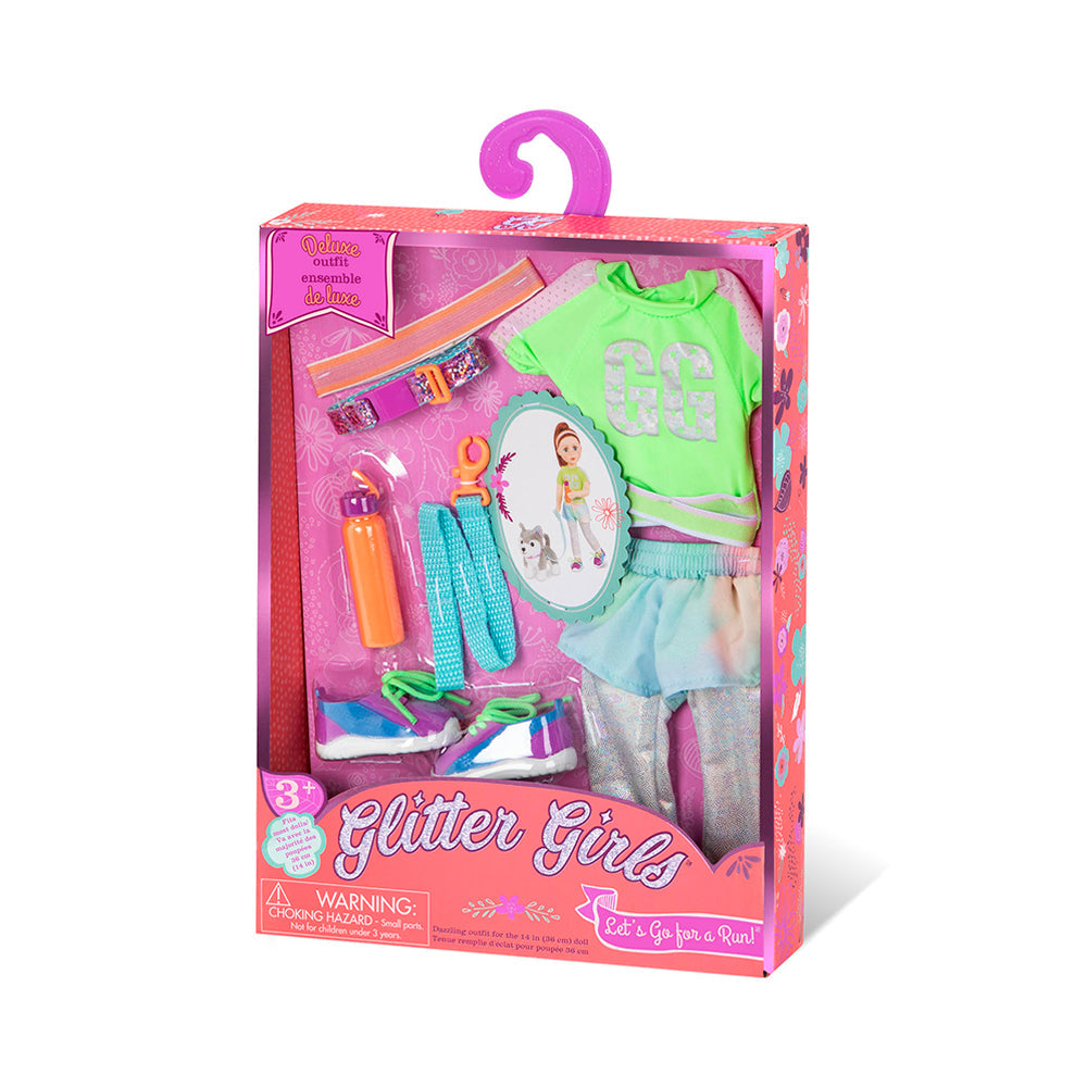 Glitter Girls Let's Go For A Run! 14" Deluxe Outfit
