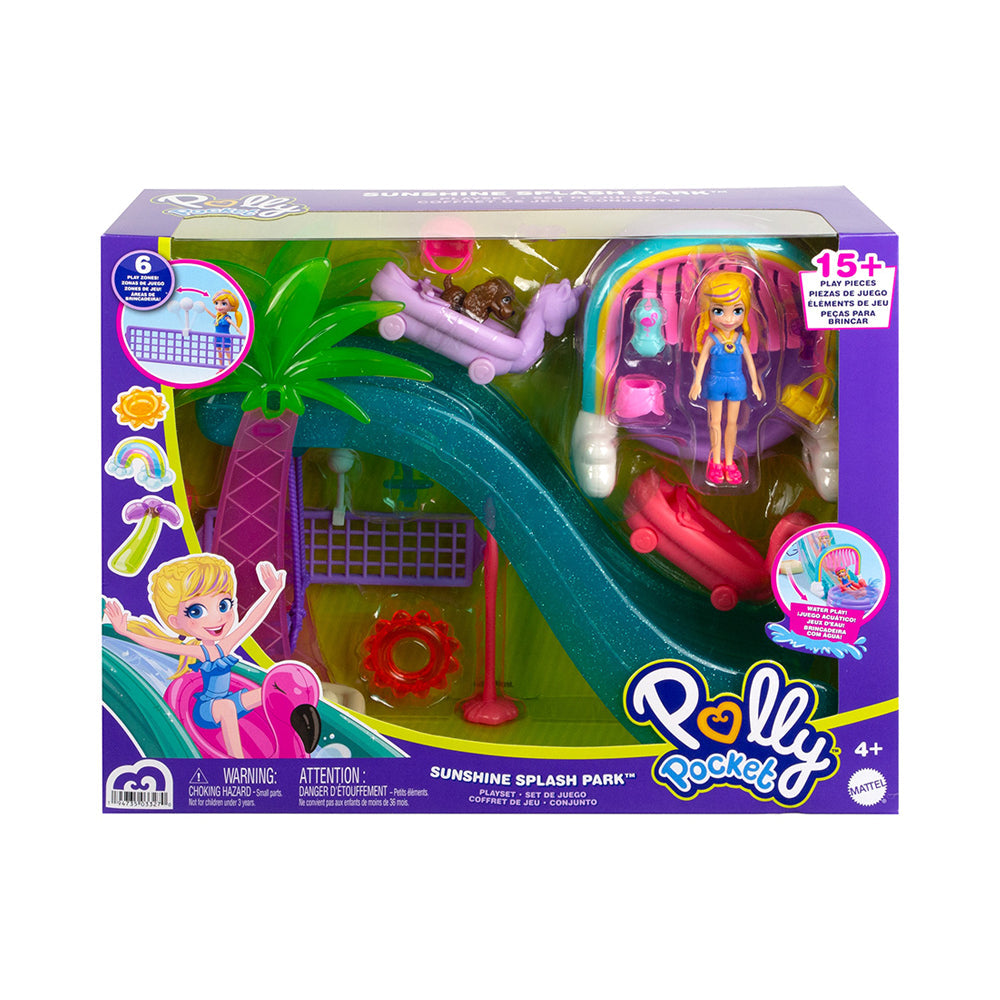 Polly Pocket Sunshine Splash Park Playset