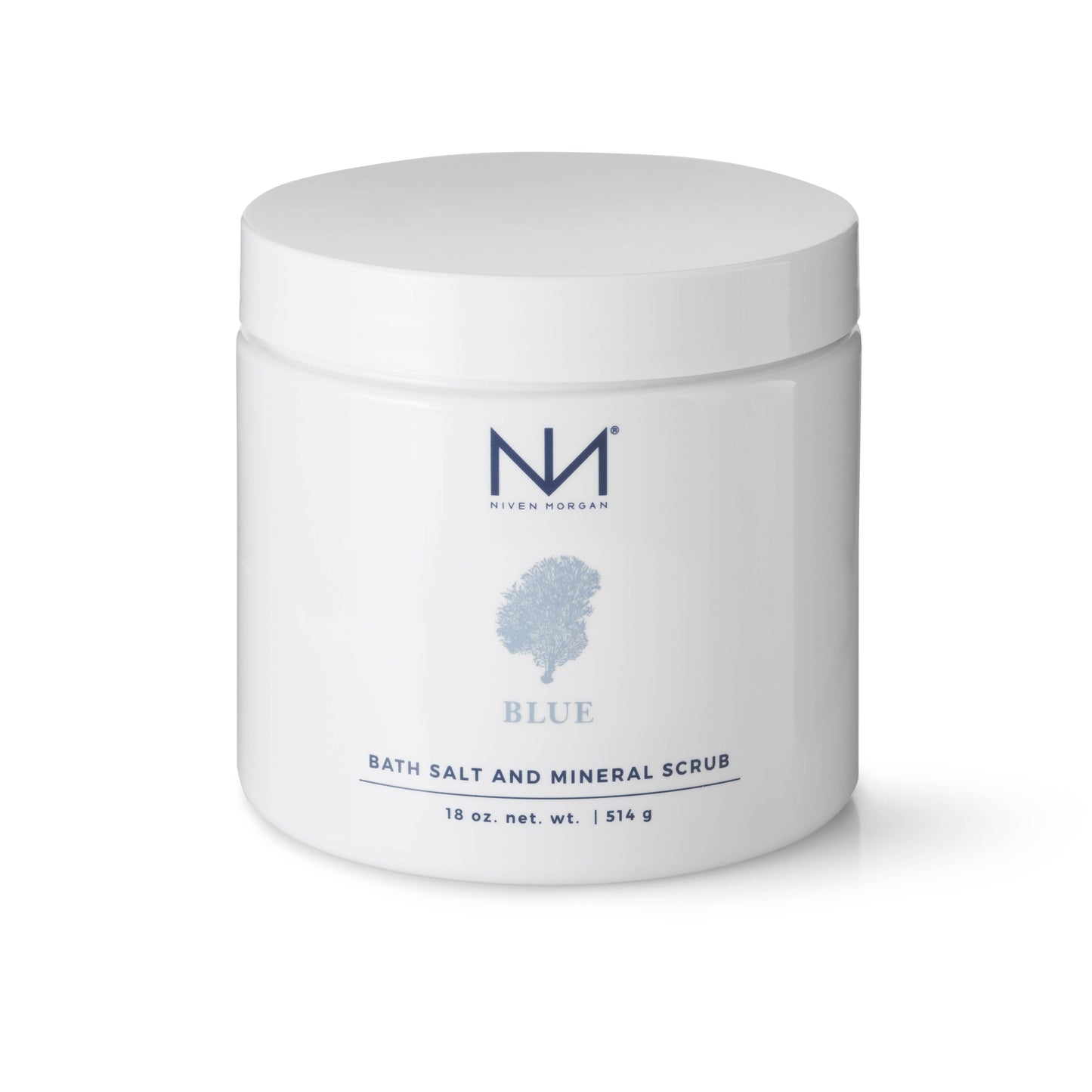 Niven Morgan Blue Bath Salt & Mineral Scrub