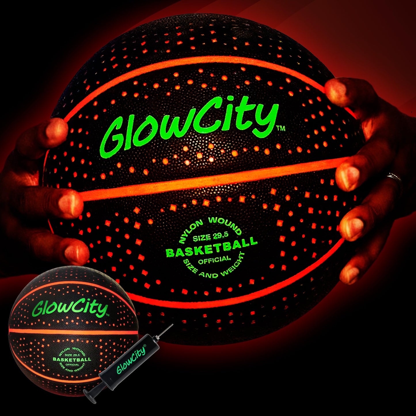 Glow in The Dark Basketball