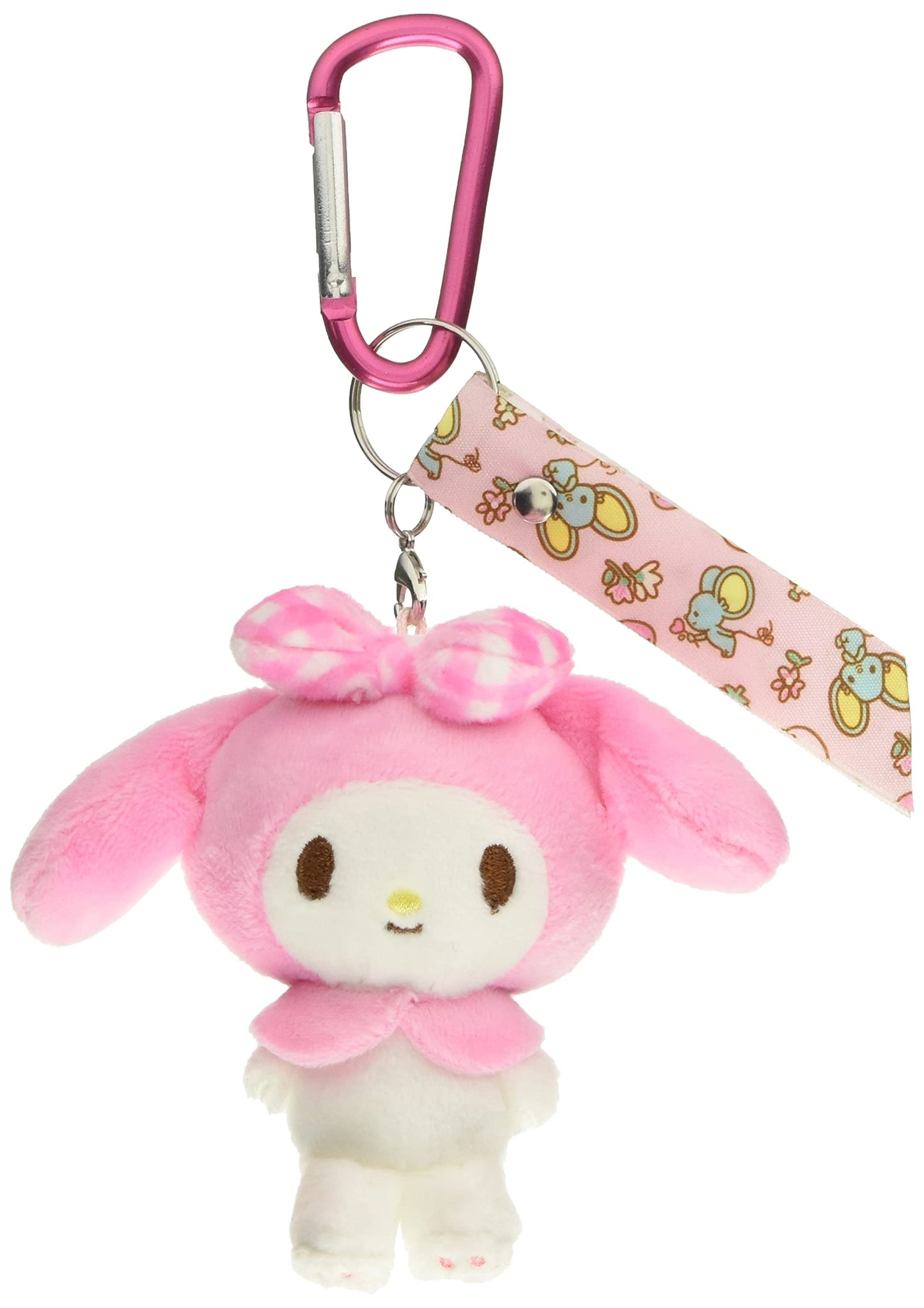 Nakajima Plush Doll Carabiner Mascot My Melody