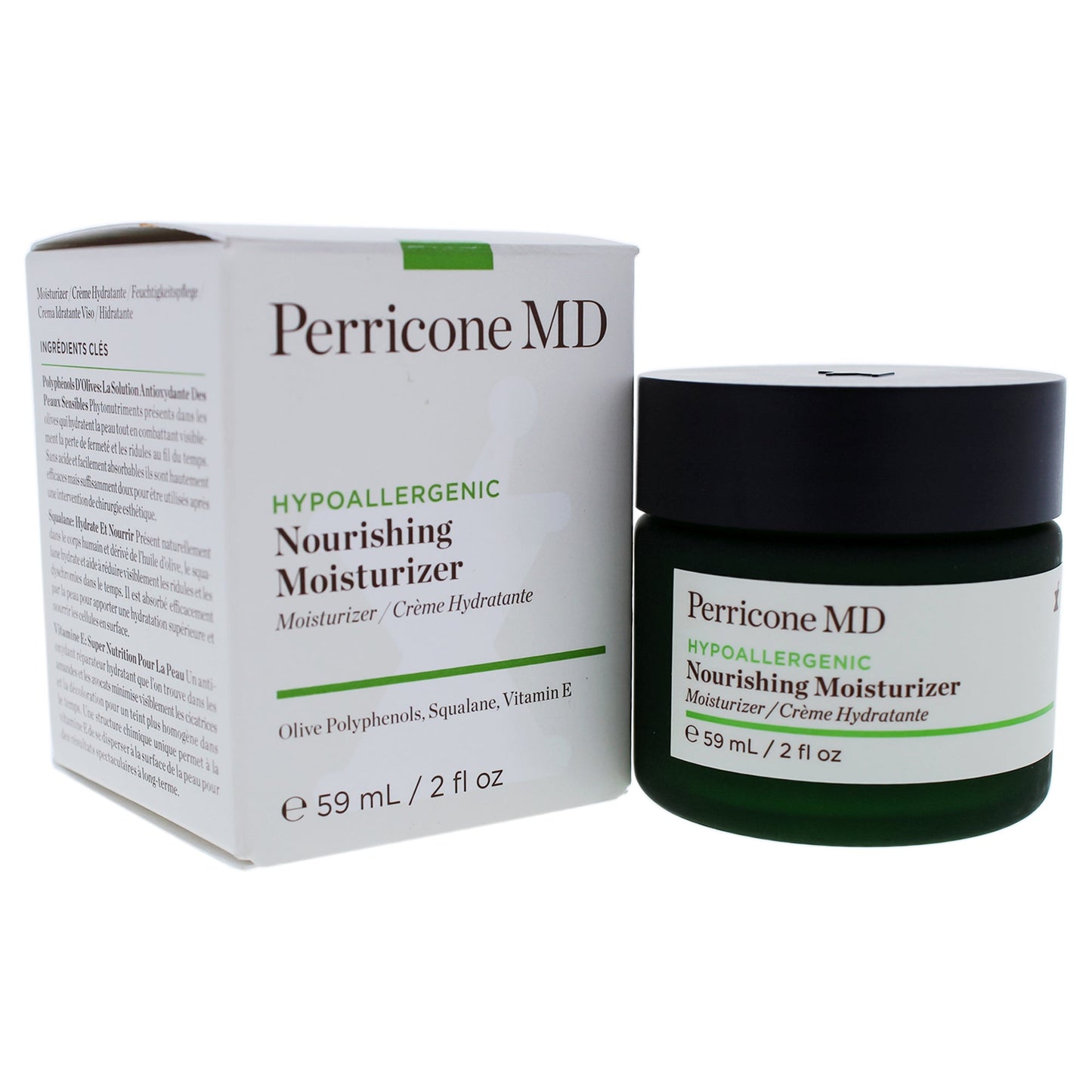 Hypoallergenic Nourishing Moisturizer by Perricone MD for Unisex 2 oz Moisturizer