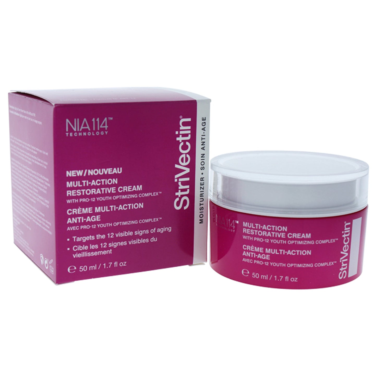 Multi-Action Restorative Cream by Strivectin for Unisex 1.7 oz Cream