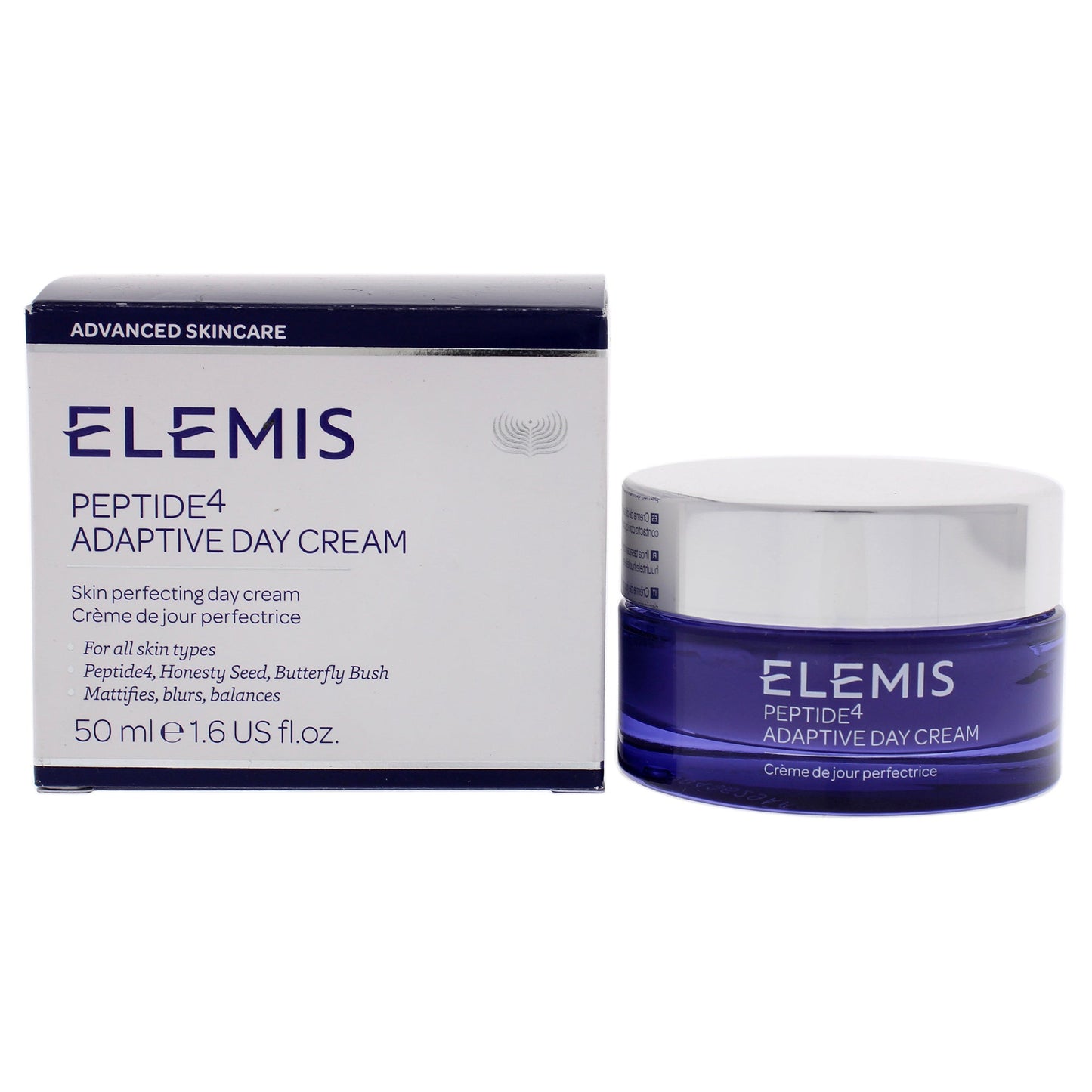Peptide4 Adaptive Day Cream by Elemis for Unisex - 1.7 oz Cream
