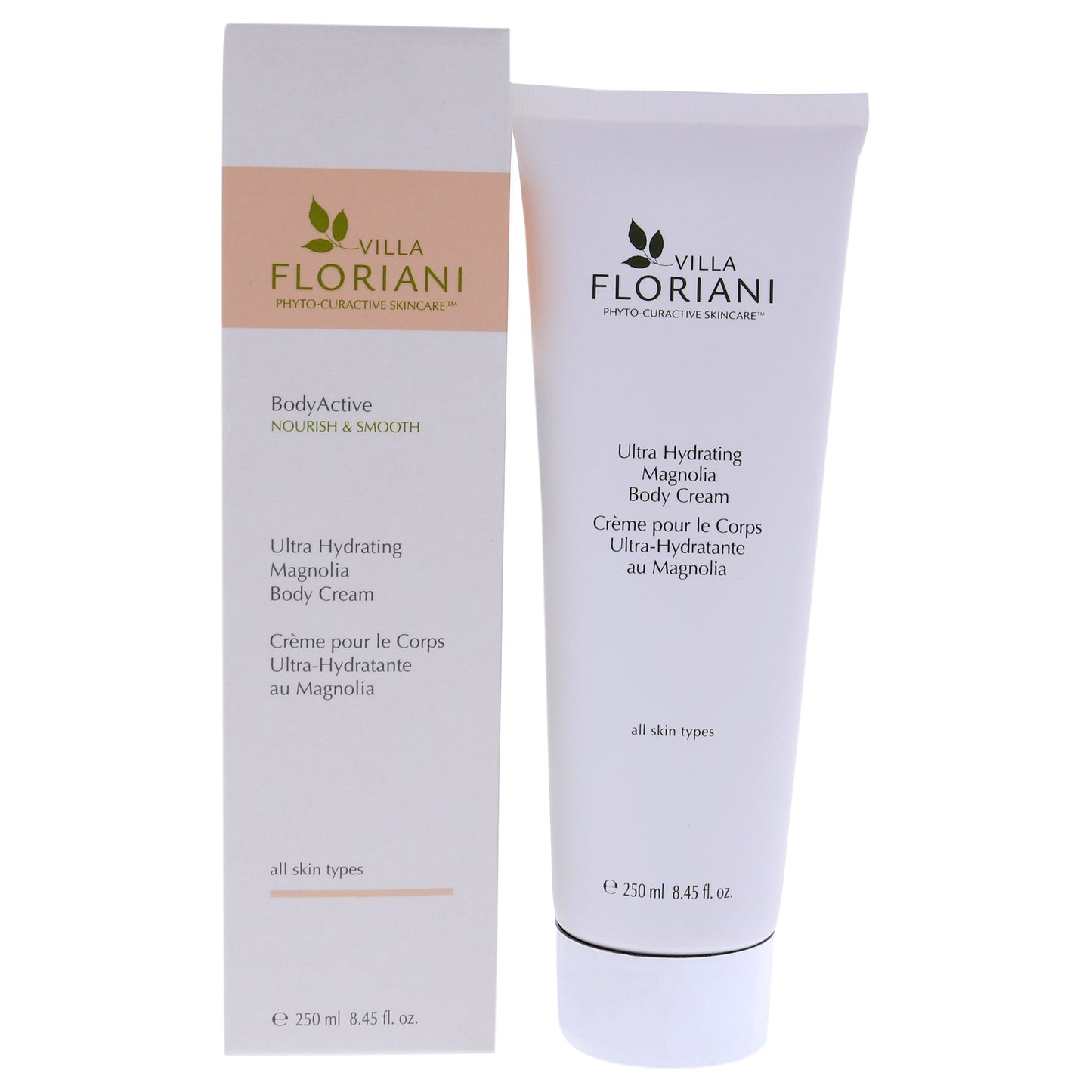 Ultra Hydrating Magnolia Body Cream by Villa Floriani for Women 8.45 oz Body Cream