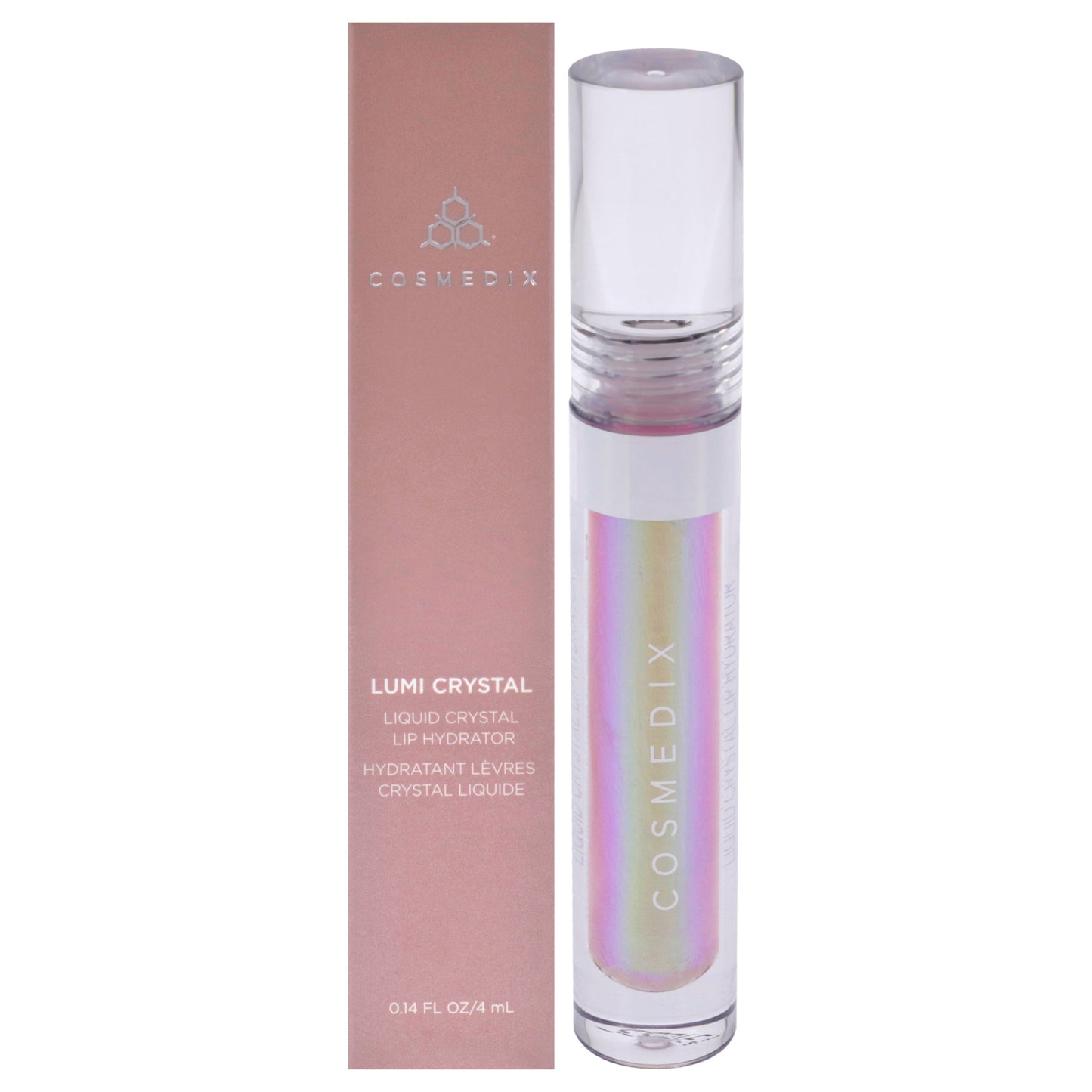 Lumi Crystal Liquid Crystal Lip Hydrator by CosMedix for Unisex - 0.14 oz Treatment