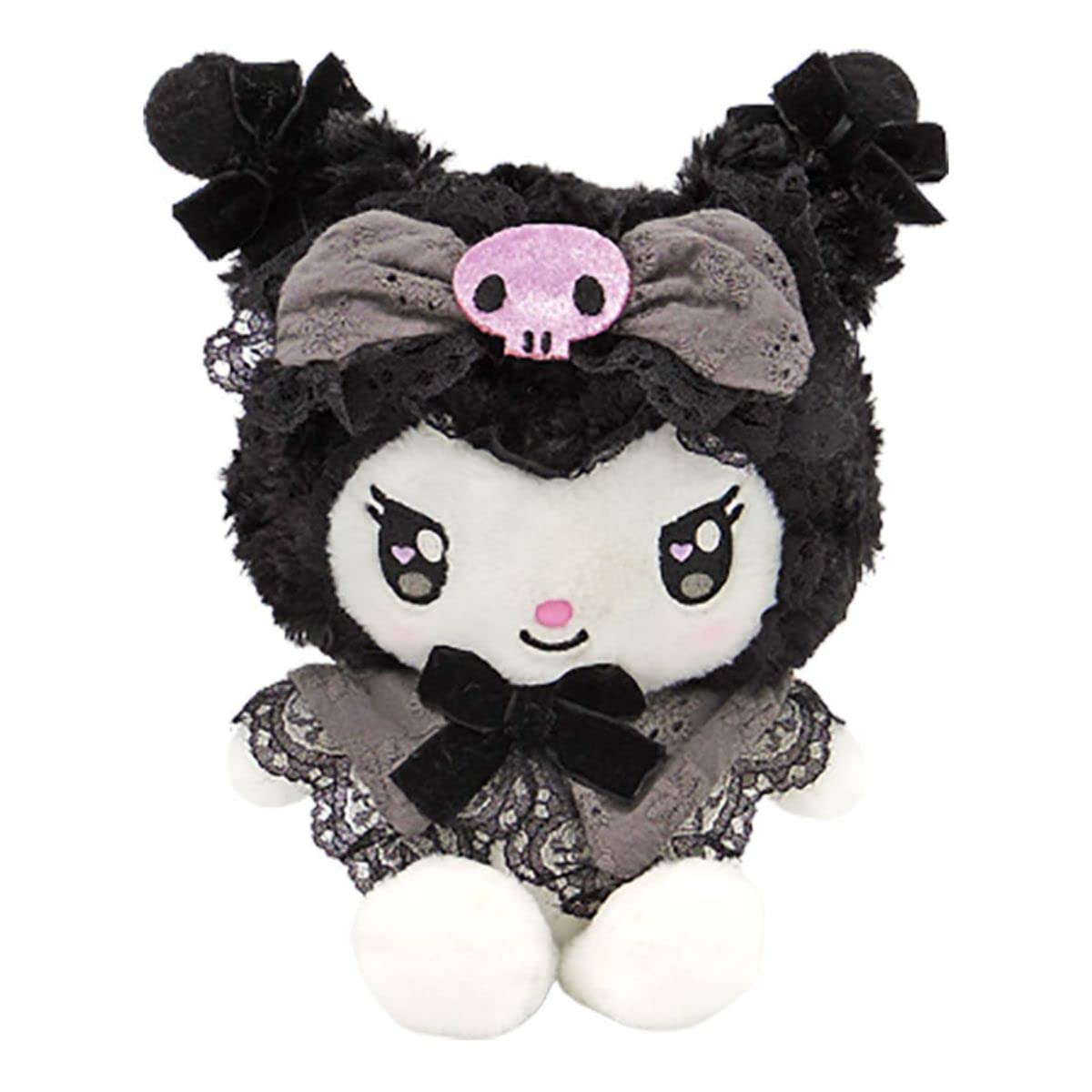 NAKAJIMA Sanrio Sweet Lolita Plush Doll Kuromi