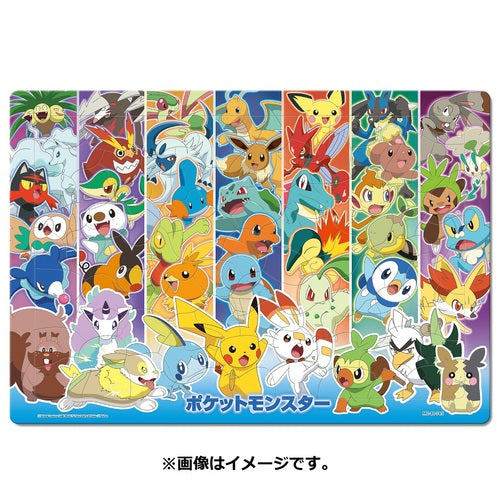 Pokemon Center Original Child Puzzle 80P Pokemon From Various Places