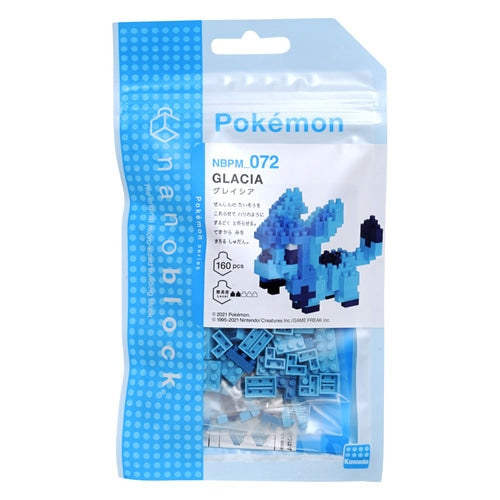 Pokemon Center Original Nanoblock Nbpm_072 Pokemon Glaceon