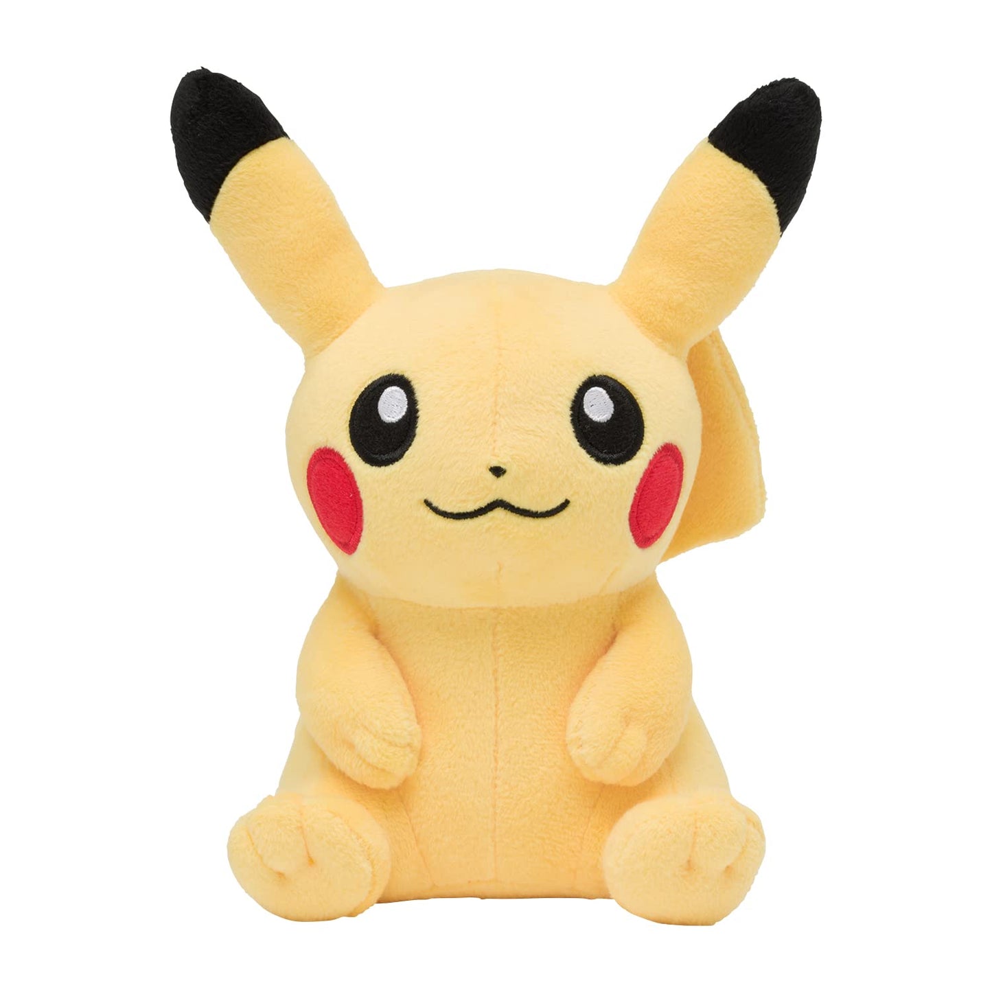 POKEMON CENTER ORIGINAL Plush Doll Sitting Pikachu
