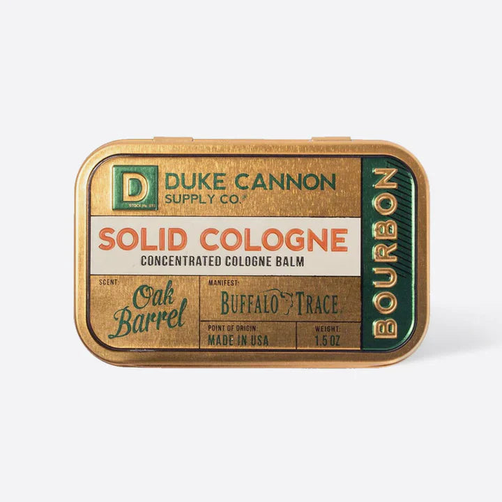 Duke Cannon Solid Cologne - Bourbon