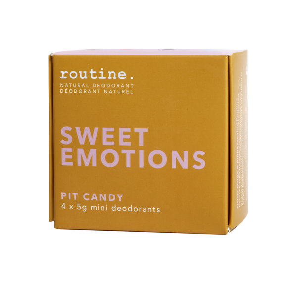 Routine - SWEET EMOTIONS Mini Cream Deodorant Kit