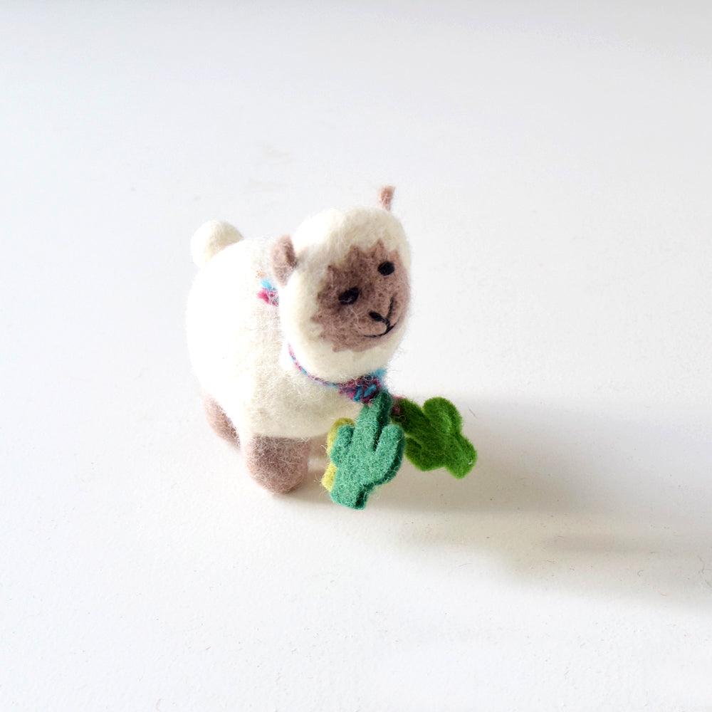 Felt Llama Toy - Small