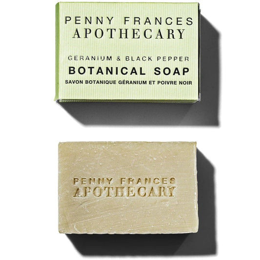 Geranium & Black Pepper Botanical Soap