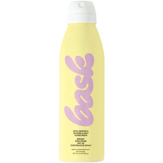Bask Sunscreen SPF 50 Non-Aerosol Spray Sunscreen (5.5 oz)