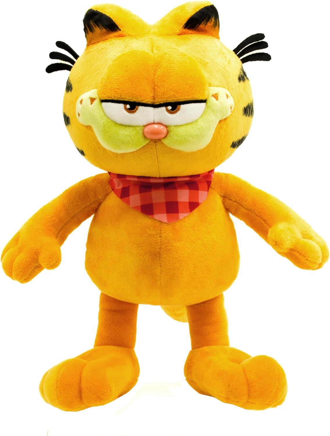 Garfield Movie (2024) Adult Garfield (Mischievous Smile, Red Scarf) Medium 13-inch Plush Toy ID92117