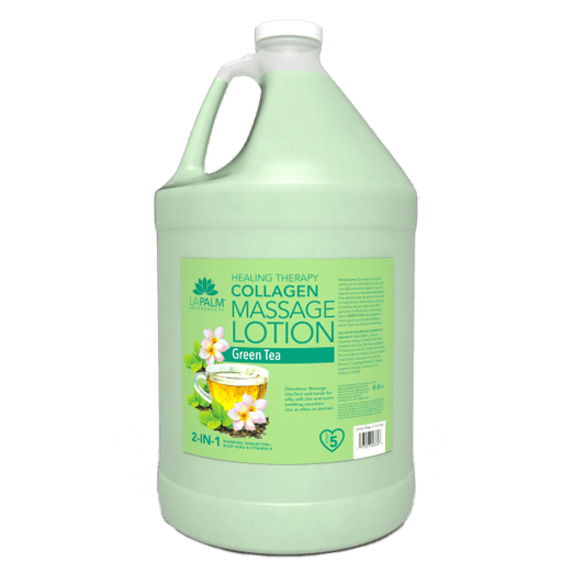 Lapalm Healing Therapy Collagen Massage Lotion Green Tea - 1 gallon