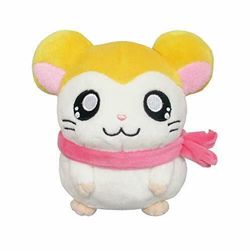 Hamtaro Plush Doll Stuffed Toy Muffler-chan S 10cm Anime