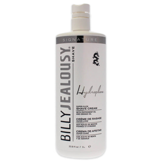 Hydroplane Super-Slick Shave Cream by Billy Jealousy for Men 33.8 oz Shave Cream