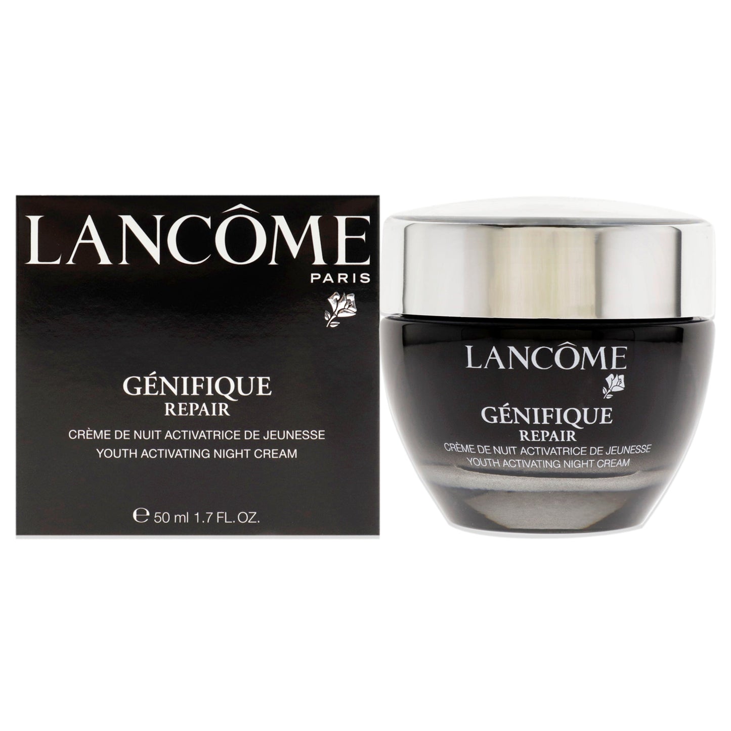 Genifique Repair Youth Activating Night Cream by Lancome for Unisex 1.7 oz Cream