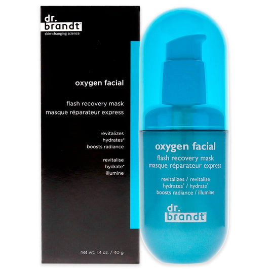 Oxygen Facial Flash Recovery Mask by Dr. Brandt for Unisex 1.4 oz Mask