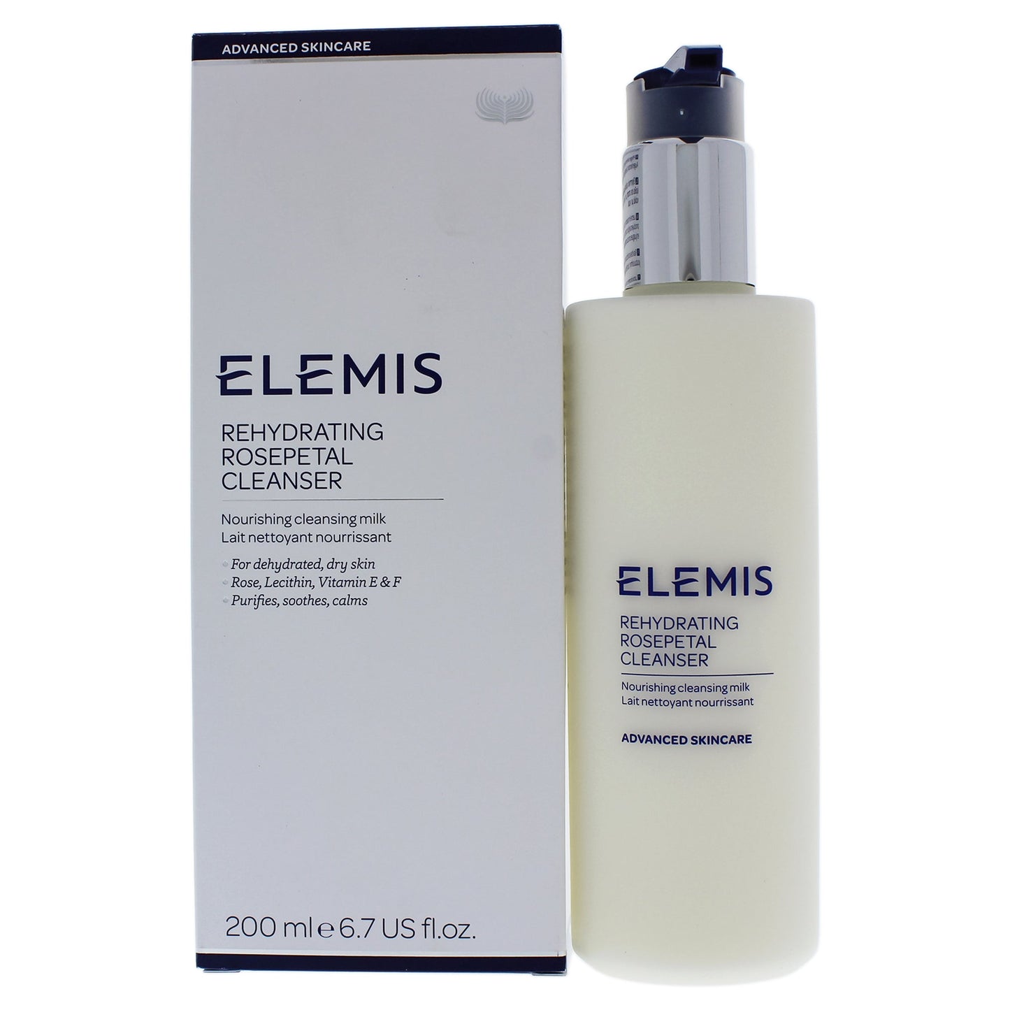 Rehydrating Rosepetal Cleanser by Elemis for Unisex - 6.8 oz Cleanser