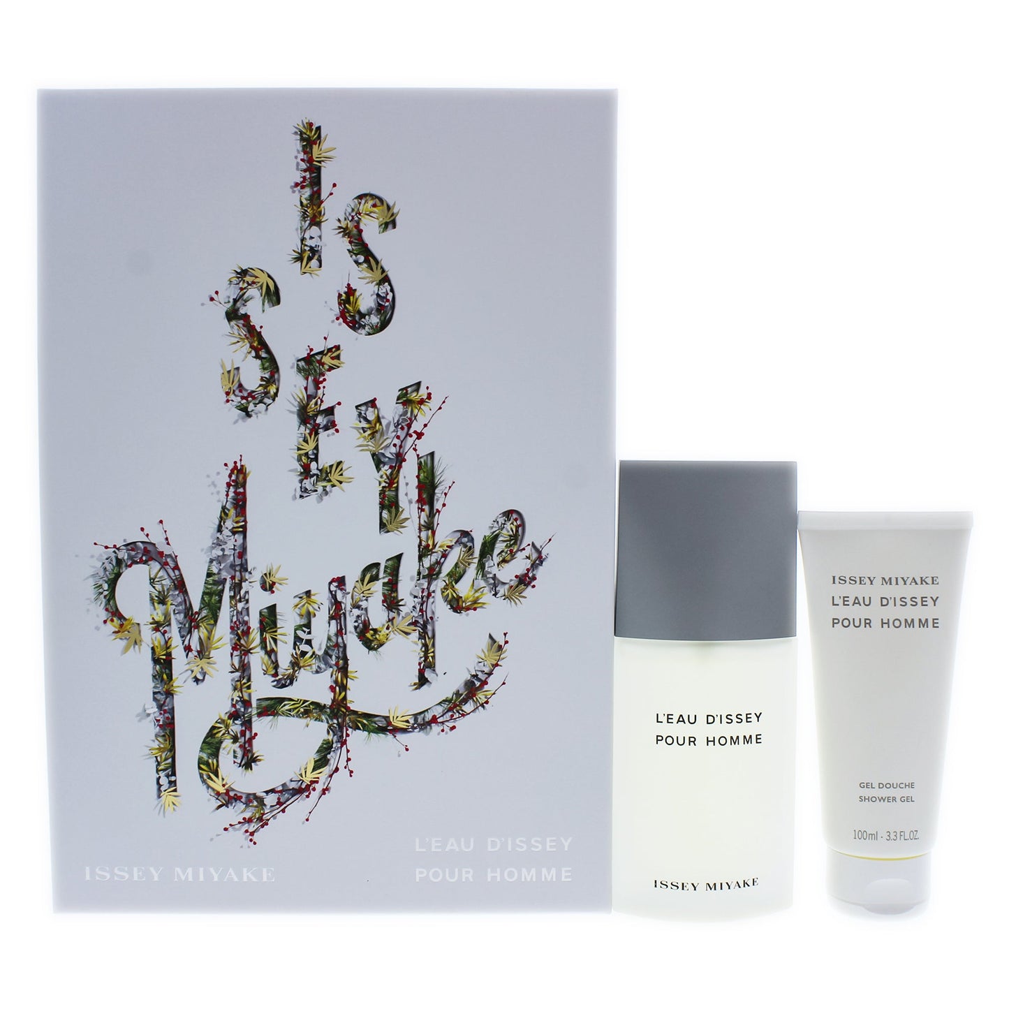 Leau Dissey by Issey Miyake for Men 2 Pc Gift Set 2.5oz EDT Spray, 3.3oz Shower Gel