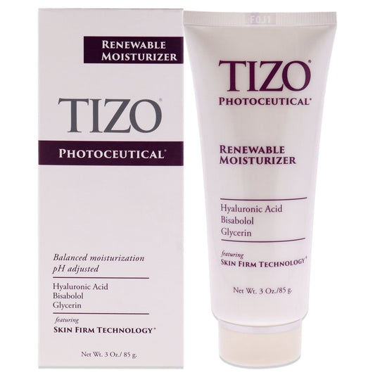 Photoceutical Renewable Moisturizer by Tizo for Unisex 3 oz Moisturizer
