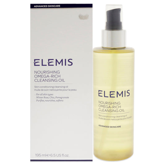 Nourishing Omega-Rich Cleansing Oil by Elemis for Unisex 6.5 oz Cleanser