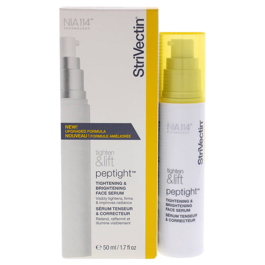 Peptight Tightening and Brightening Face Serum by Strivectin for Unisex 1.7 oz Serum