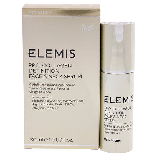 Pro-Collagen Definition Face and Neck Serum by Elemis for Unisex - 1 oz Serum