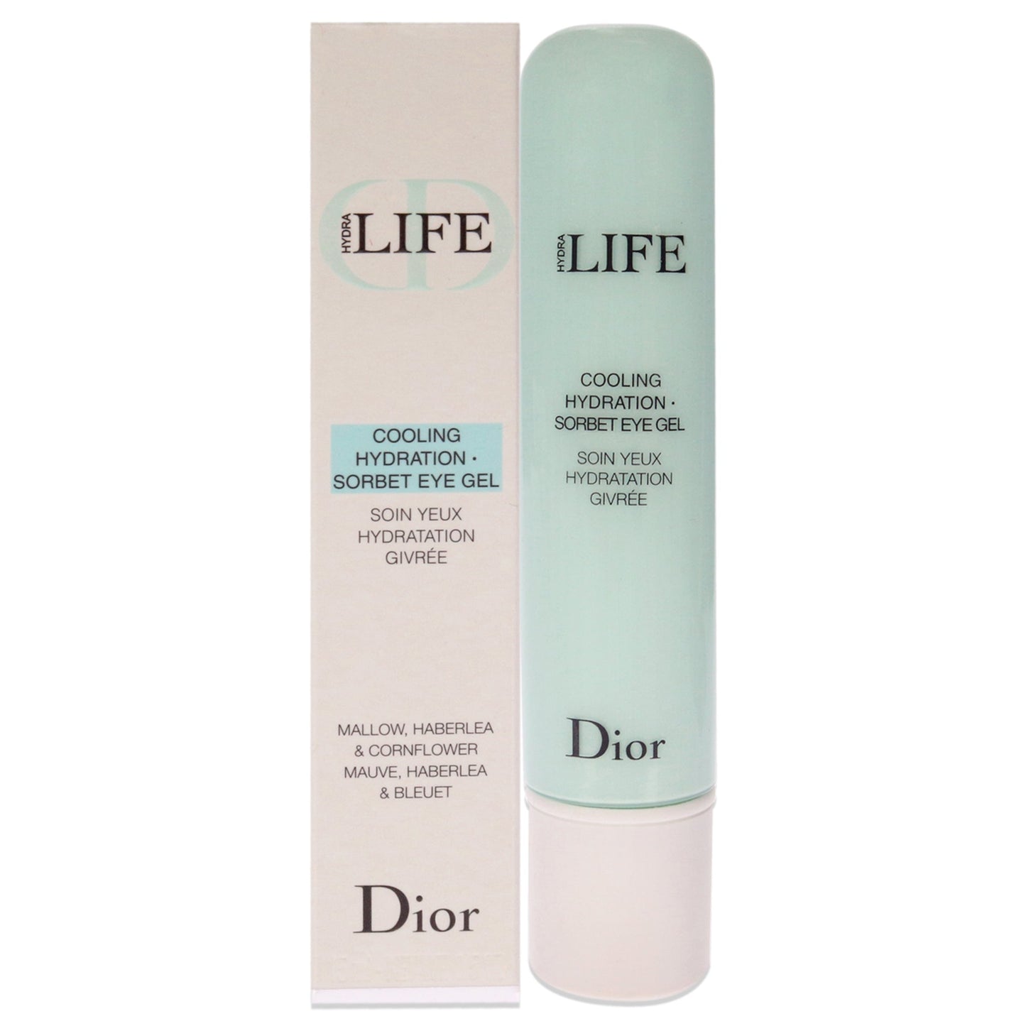 Hydra Life Cooling Hydration Sorbet Eye Gel by Christian Dior for Women - 0.5 oz Eye Gel