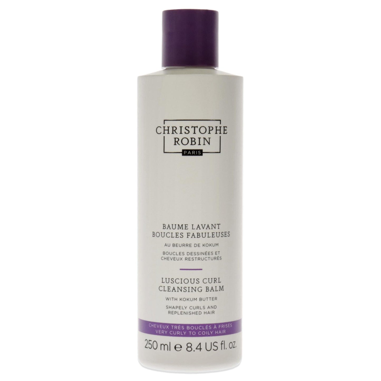 Luscious Curl Cleansing Balm-With Kokum Butter by Christophe Robin for Unisex - 8.4 oz Cleanser