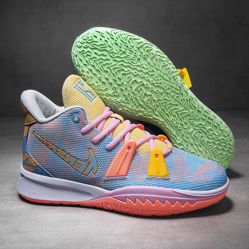 Men's Basketball Shoes Unisex Cushioning Anti-Friction Sport Shoes Men Light Basketball Sneakers Women High Top Gym Boots ShopOnlyDeal