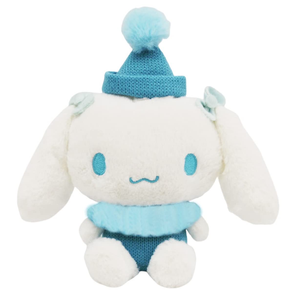 Nakajima Sanrio Plush Toy S Cinnamoroll Wearing Knitted Cap