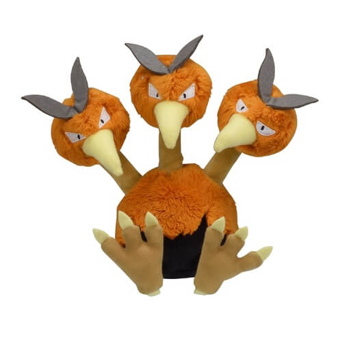 Pokemon Center Original Plush Pokemon Fit Dodrio