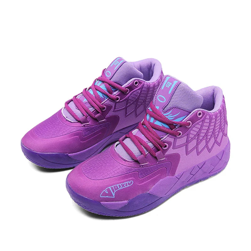 Cool Streetwear Mens Basketball Sneakers Fashion Non-Slip Gym Training Sports Shoes Male Wearable ForMotion Basketball Shoes for Men 2023 ShopOnlyDeal