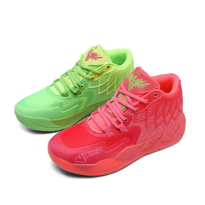 Cool Streetwear Mens Basketball Sneakers Fashion Non-Slip Gym Training Sports Shoes Male Wearable ForMotion Basketball Shoes for Men 2023 ShopOnlyDeal