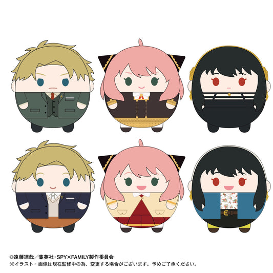 MAX LIMITED Spy X Family Fuwakororin Plush 6Pcs Complete Box