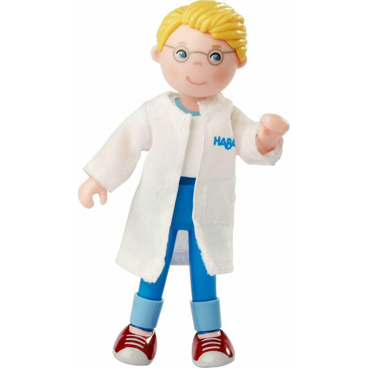 Haba Little Friends | Dad Andreas Vet with Removable Coat
