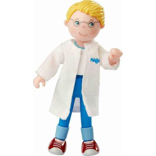 Haba Little Friends | Dad Andreas Vet with Removable Coat