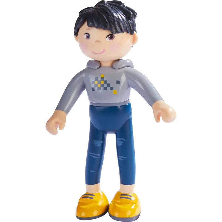 HABA Little Friends Liam Doll with Black Hair