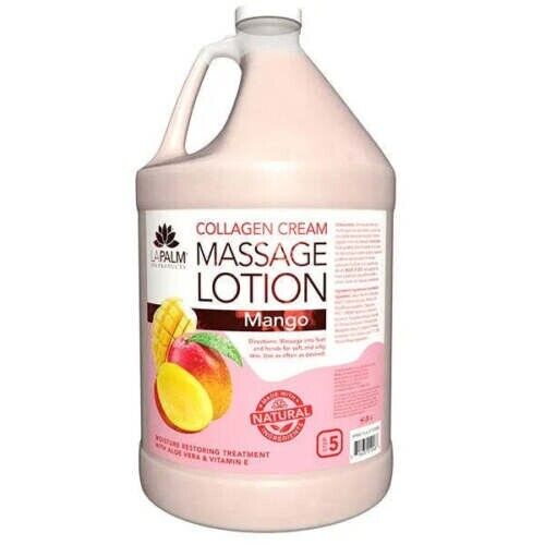 LAPALM Collagen Cream Massage Lotion MANGO - 2 Gallons